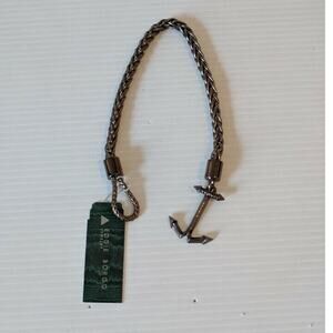 NWT EDDIE BORGO MAN 925 Mens Nautical ANCHOR BRACELET sterling silver